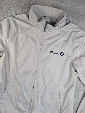 Peter Millar BMW Championship Jacket Womens L Cherry Hills Golf Gray